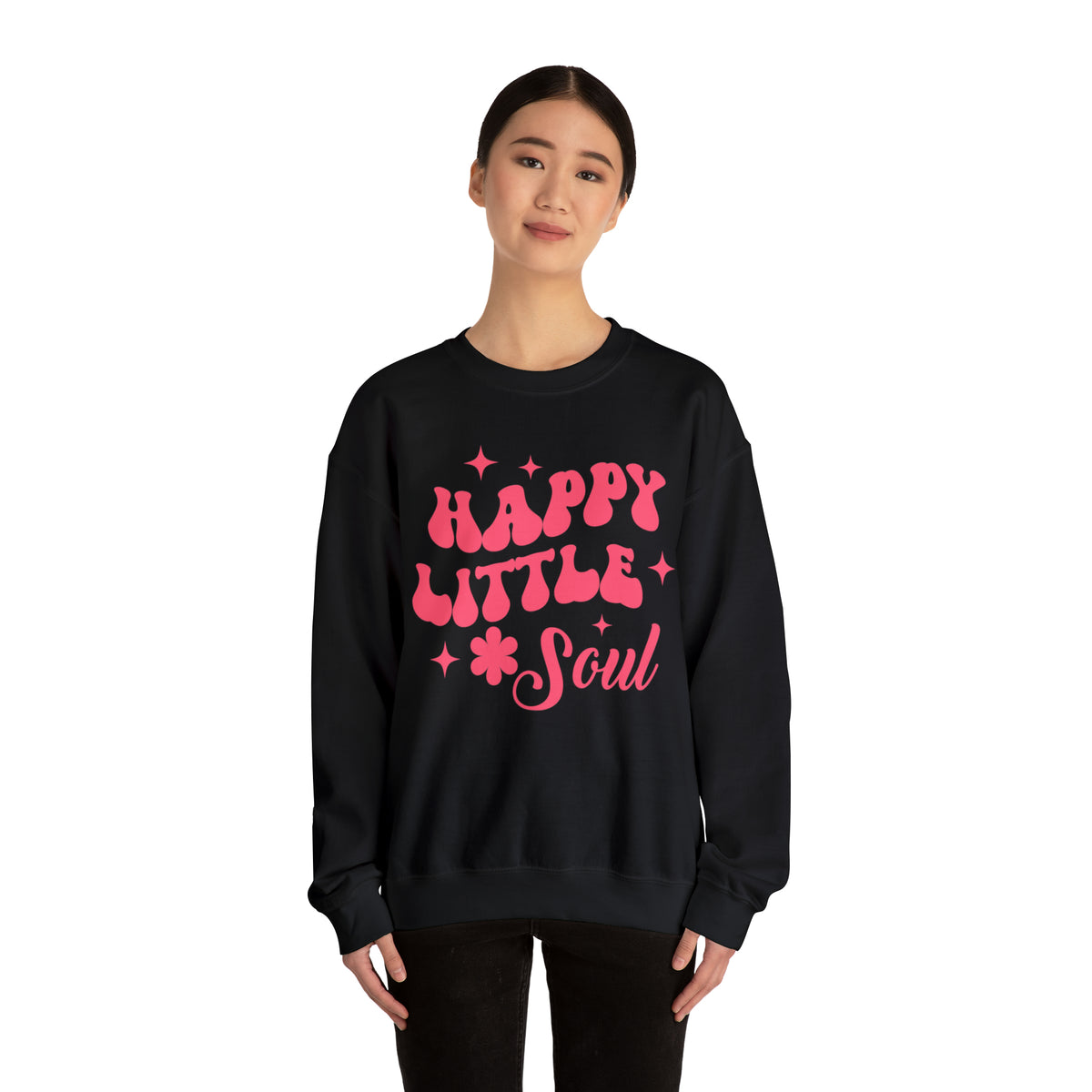 Happy Little Soul Sweatshirt, Happy Vibes Sweatshirt, Positivity Sweatshirt, Boho Sweatshirt, Hippie Sweater