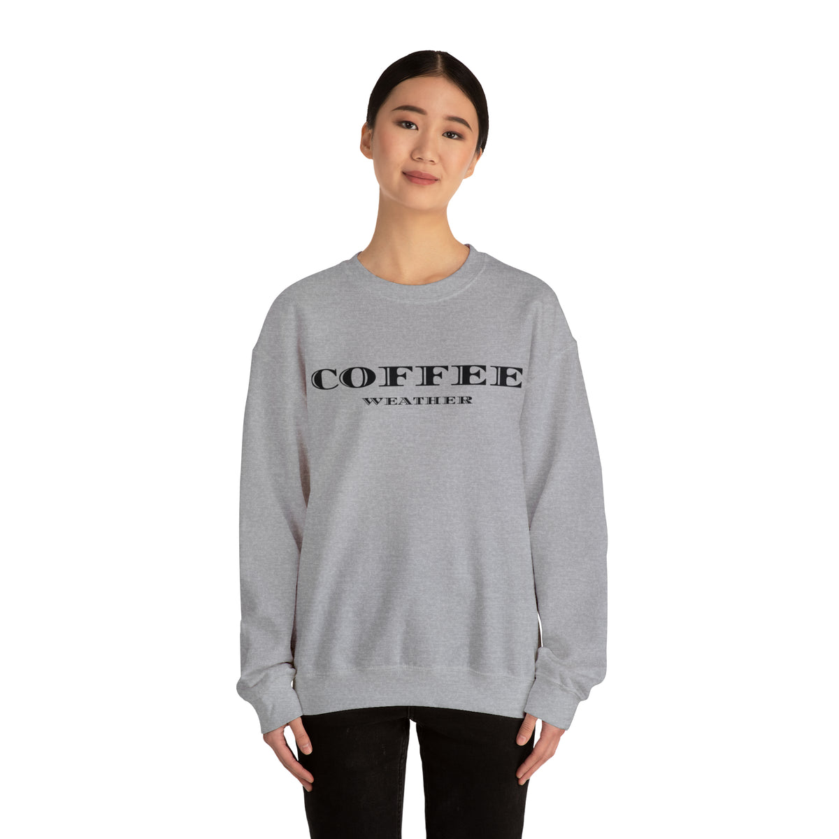 Coffee Weather Sweatshirt, Coffee Weather, Cute Coffee Weather Sweatshirt, Trendy, Sweatshirts, Cute Sweatshirt, Oversized Fit