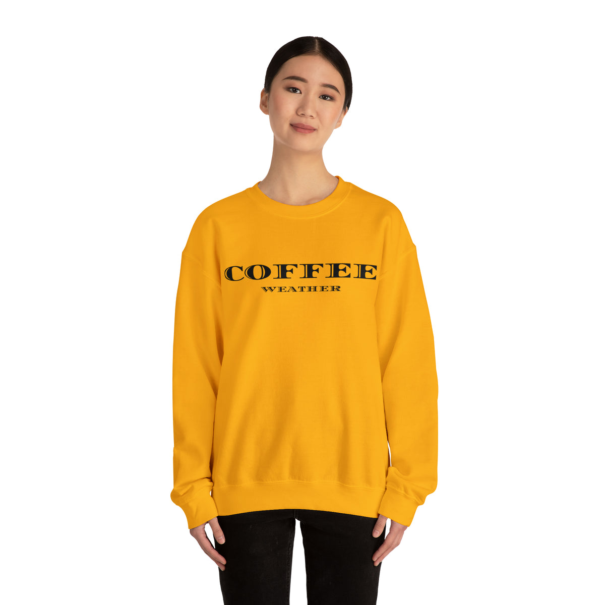 Coffee Weather Sweatshirt, Coffee Weather, Cute Coffee Weather Sweatshirt, Trendy, Sweatshirts, Cute Sweatshirt, Oversized Fit