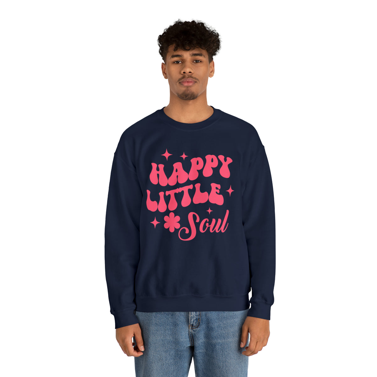 Happy Little Soul Sweatshirt, Happy Vibes Sweatshirt, Positivity Sweatshirt, Boho Sweatshirt, Hippie Sweater