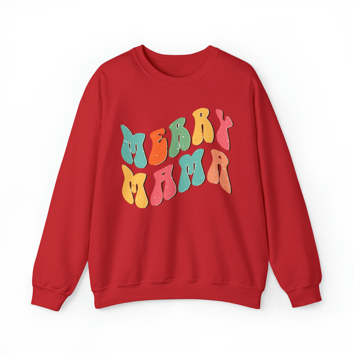 Merry Mama Christmas Sweatshirt, Christmas Sweater, Christmas Party Outfit, Holiday Gifts, Funny Christmas Sweater, Ugly Christmas Sweater, Holiday Sweatshirt for mom, Christmas Sweater for mom