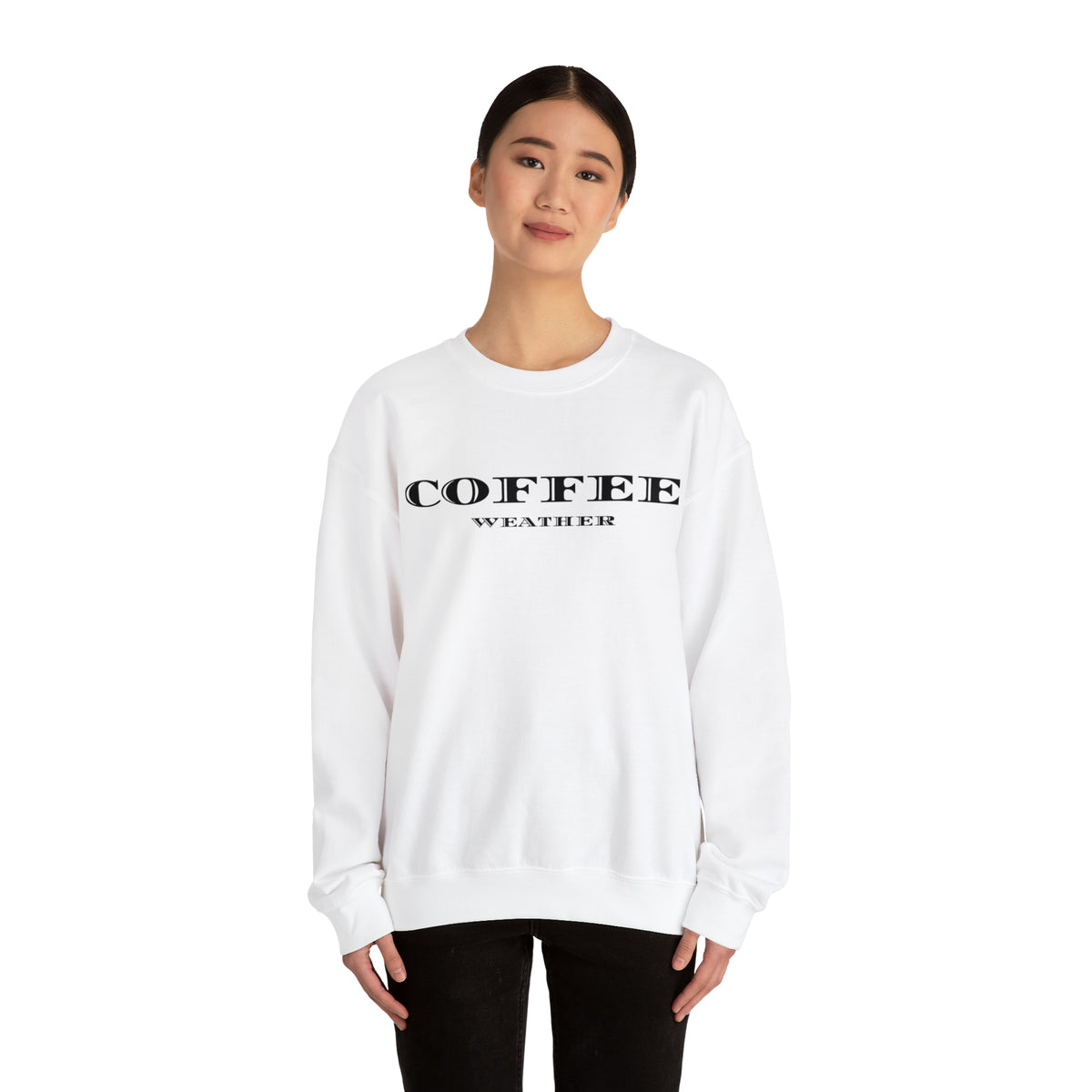 Coffee Weather Sweatshirt, Coffee Weather, Cute Coffee Weather Sweatshirt, Trendy, Sweatshirts, Cute Sweatshirt, Oversized Fit